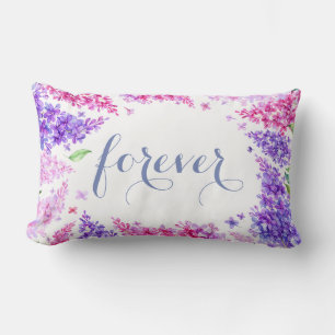 Spring Lilac Blume Blossom-Floral Wedding Forever Lendenkissen