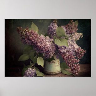 Spring Lilacs Still Life Poster - Download möglich