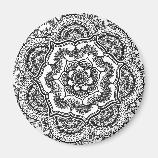 Spring Lotus Magnet (Vorne)