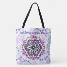 Spring Mandala All-Over-Print-Tasche, Schulter-Tas
