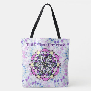 Spring Mandala All-Over-Print-Tasche, Schulter-Tas