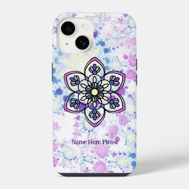 Spring Mandala iPhone / iPad Gehäuse Hülle (Rückseite)
