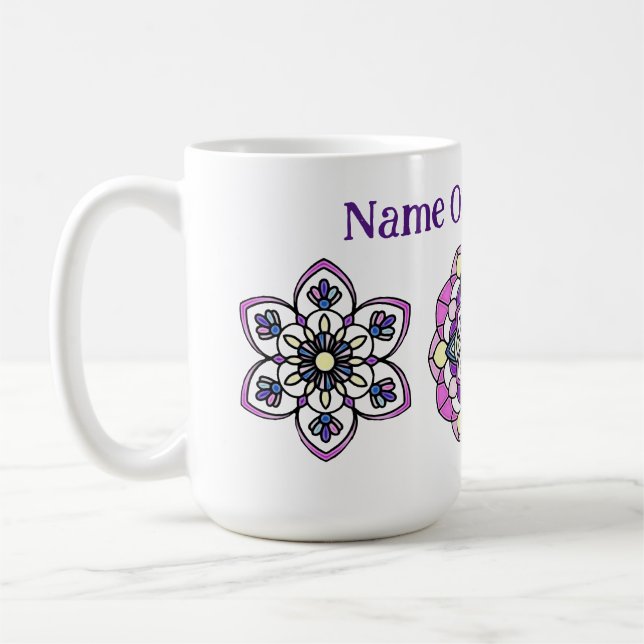 Spring Mandala Tasse (Links)