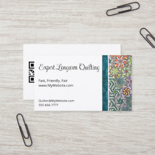 Spring Meadow Quilt Voll anpassbare Biz Cards Visitenkarte