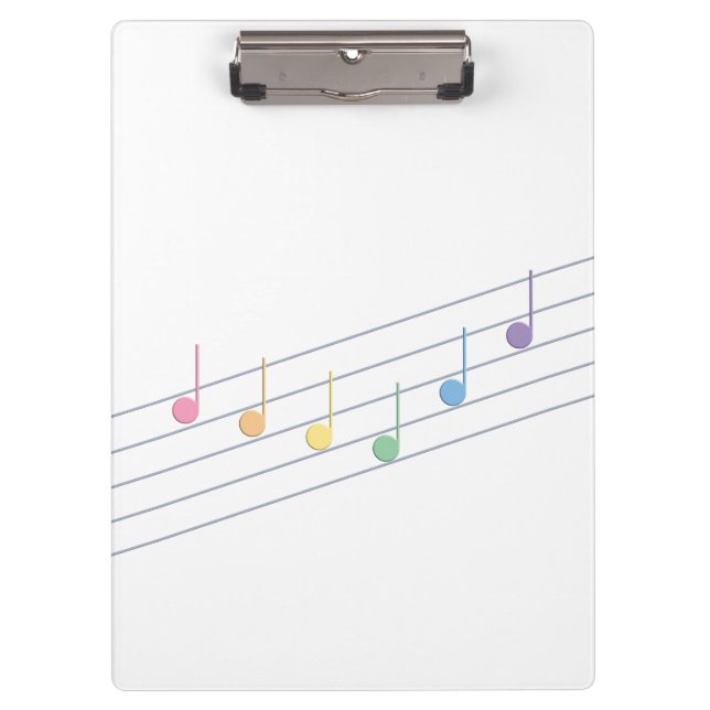 Spring Melody (Linear) Klemmbrett (Vorderseite)