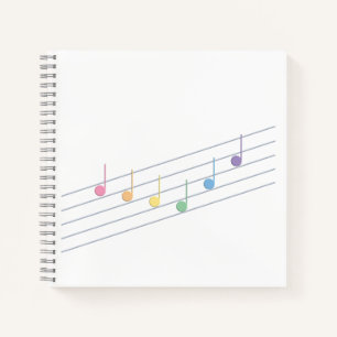 Spring Melody (Linear) Notizbuch