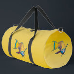 SPRING MOOD – Soft Yellow | deep to light |  Duffle Bag<br><div class="desc">A soft yellow gradient with gentle depth creates a warm and uplifting spring atmosphere. Flowing from deep to light,  this Sunny Warm tone adds subtle energy while remaining elegant and minimal. Ideal as a versatile background,  statement design,  or customizable template for your creative projects.</div>