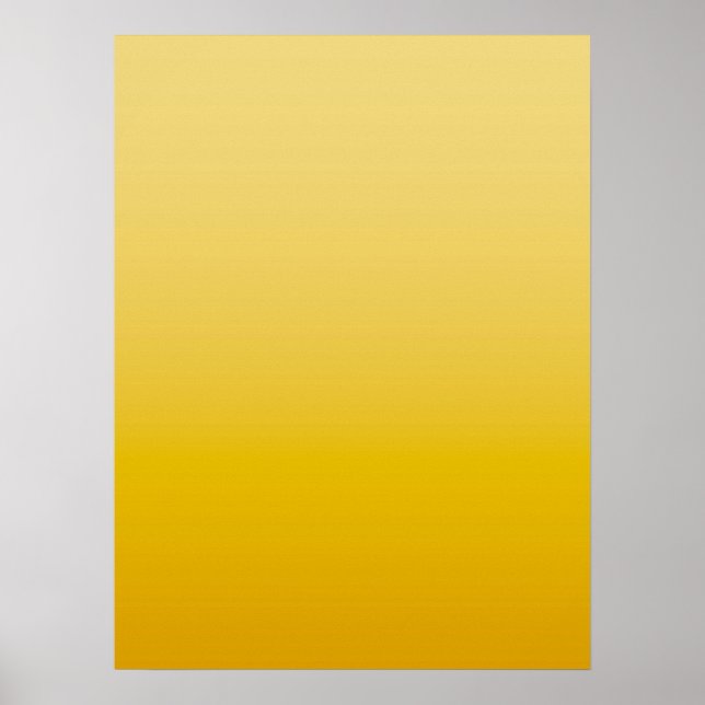 SPRING MOOD – Soft Yellow | deep to light |  Poster (Vorne)