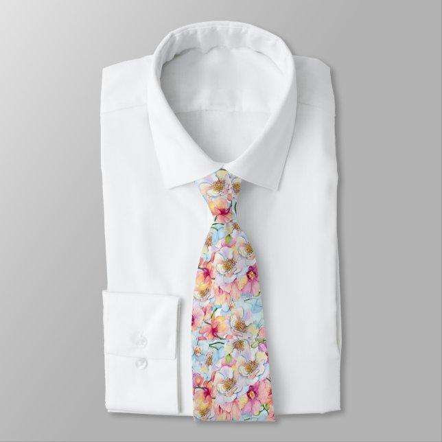Spring Necktie Krawatte (Gebunden)
