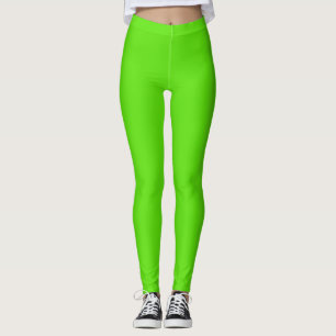 Spring Neon Green Leggings