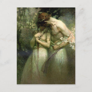 Spring Night - Postcard Postkarte