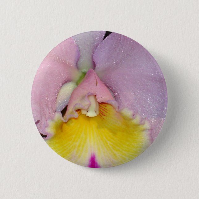 Spring Orchid Button (Vorderseite)