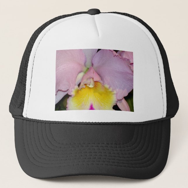 Spring Orchid Truckerkappe (Vorderseite)