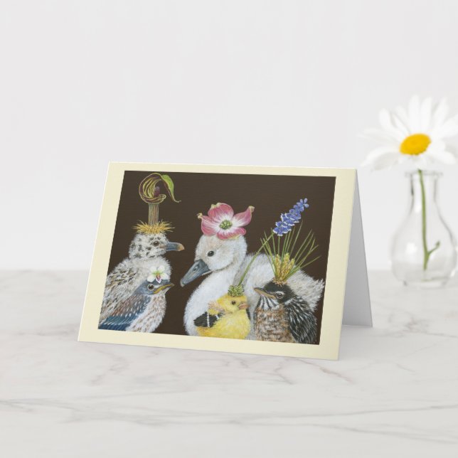 Spring Party Card Karte (Kleine Pflanze)