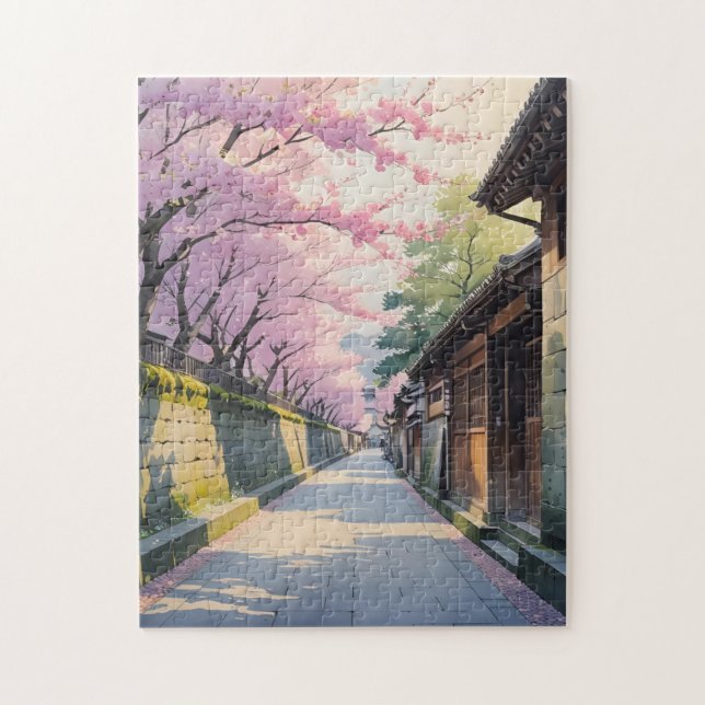 Spring Pathways of Kyoto Puzzle (Vertikal)