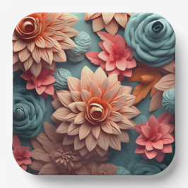 Spring-Petal-Pappteller Pappteller