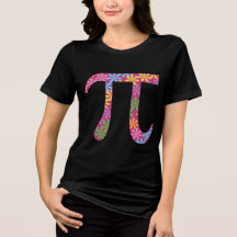 Spring Pi farbenfroher floraler Pi Symbol T - Shir