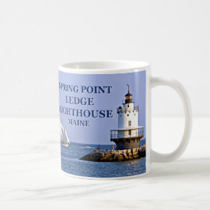 Spring Point Ledge Leuchtturm, Maine Tasse