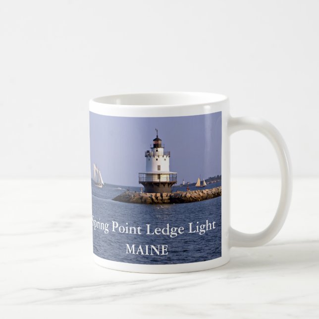 Spring Point Lighthouse, Maine Tasse (Rechts)
