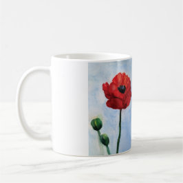 Spring Poppy Blume Klassische Tasse