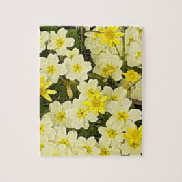 Spring Primroses Jigsaw Puzzle