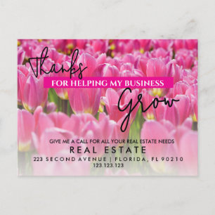 Spring Real Anwesen Marketing Postkarte   Benutzer