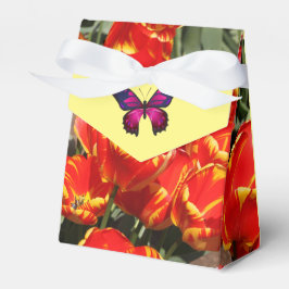 Spring Red Tulips Fevor Box Geschenkschachtel