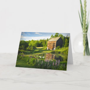 Spring Reflections in the Adirondacks, N.Y. Karte