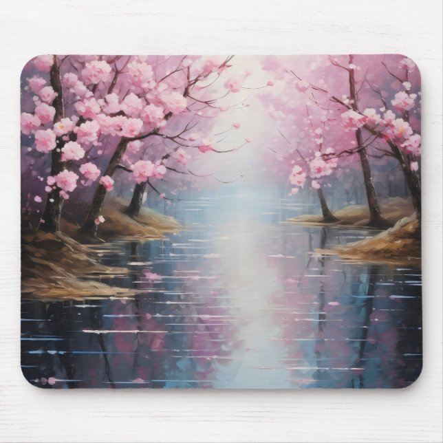 Spring River Banks Mousepad (Vorne)