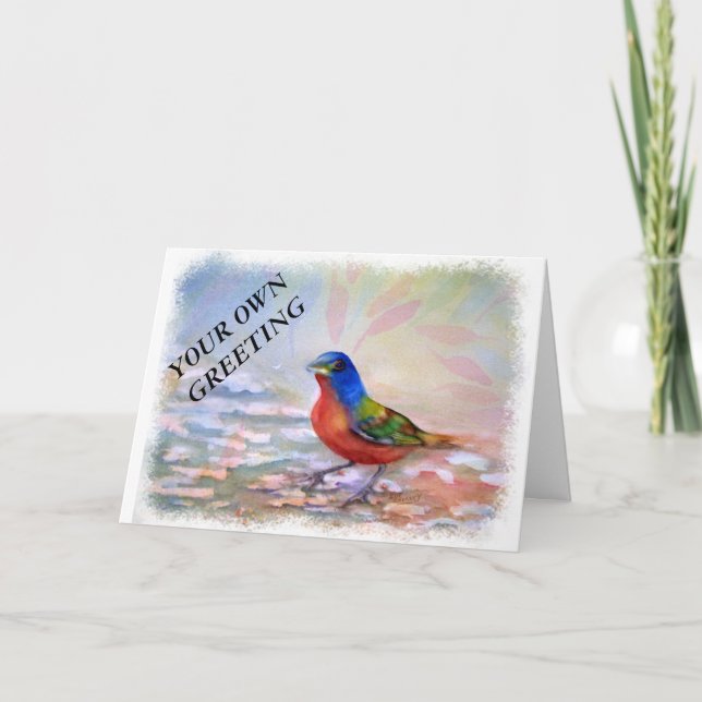 SPRING ROBIN ZOLLKARTE KARTE (Vorderseite)