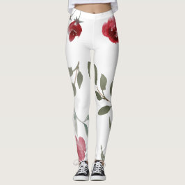 SPRING-ROSE LEGGINGS