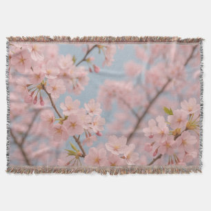 Spring Sakura Bloom Decke