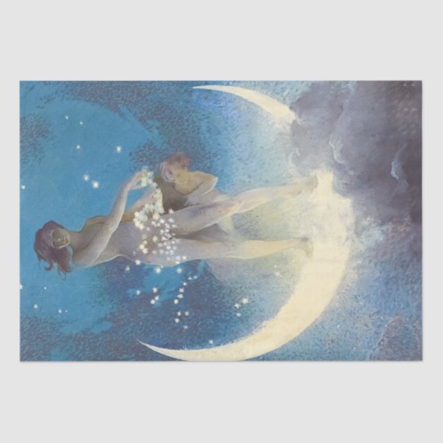 Spring Scattering Stars (1927) von Edwin Blashfiel Seidenpapier (Vorderseite)