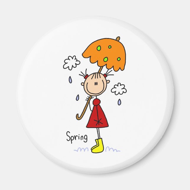 Spring Showers Magnet (Vorne)