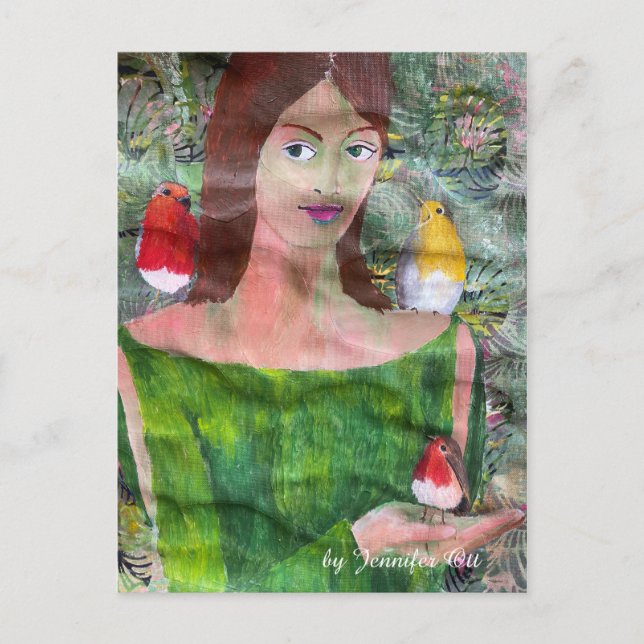 Spring Siren Postkarte (Vorderseite)