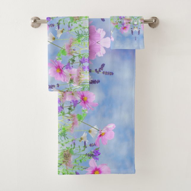 Spring Sky Mix n Match Badhandtuch Set (Insitu)