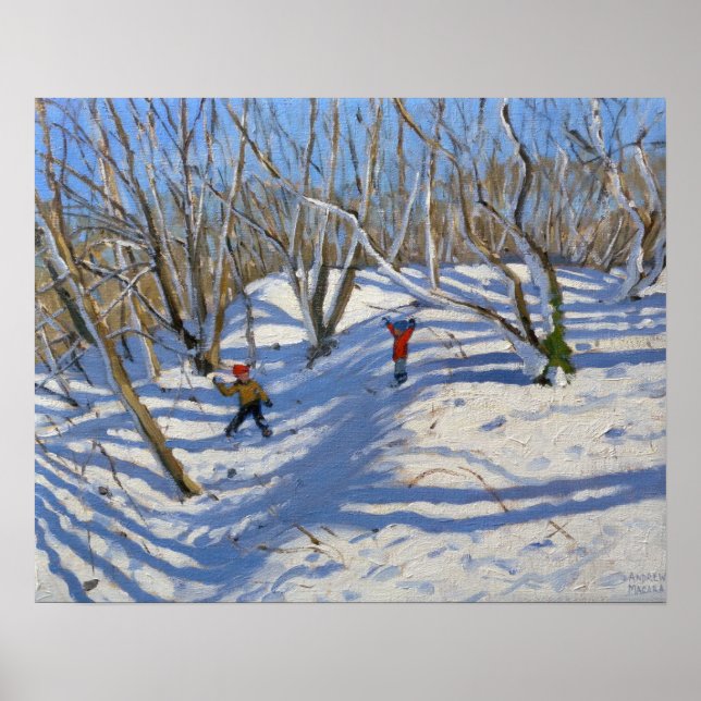 Spring Snow Newhaven Derbyshire 2008 Poster (Vorne)