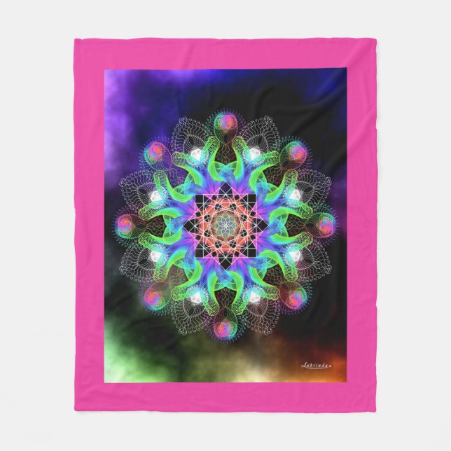 Spring Song Fleecedecke (Vorderseite)