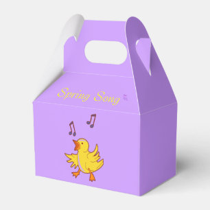 Spring Song Gesang Chick Oaster Gable Fvor Box Geschenkschachtel
