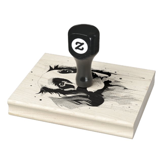 Spring Spaniel Briefmarke Gummistempel (Stempel)