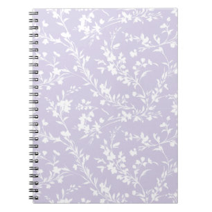 Spring Sprigs Neutral - Staub Lavendel Notizblock