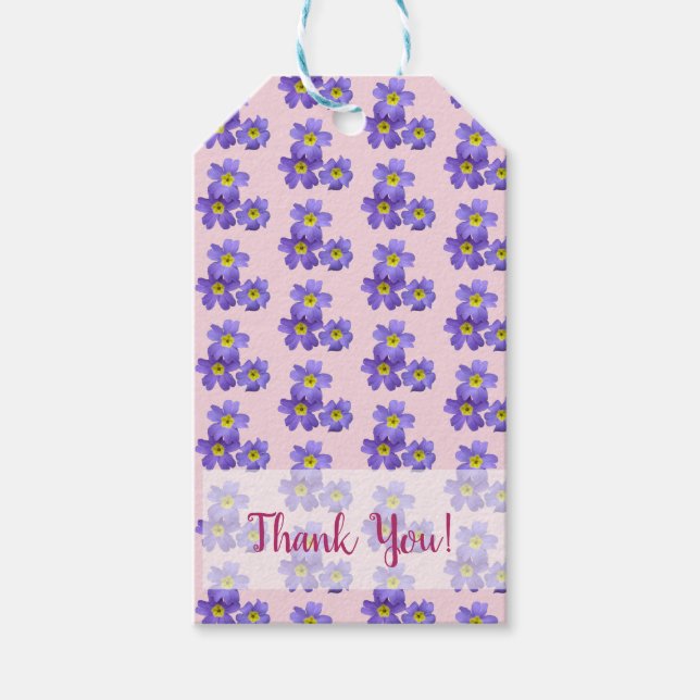 Spring Sprung Gift Tag Geschenkanhänger (Vorderseite)