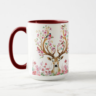 Spring Stag Coffee Tasse