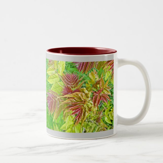 Spring Sumac Verlasse Tasse (Rechts)