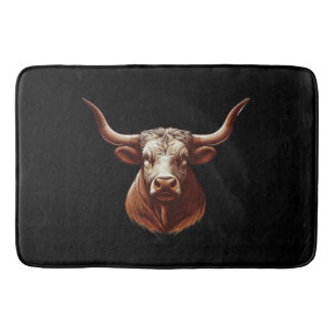 Spring Texas longhorn Badematte