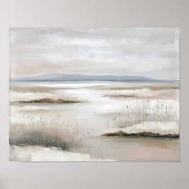Spring Thaw Marshland #1 – Serene Landscape Poster