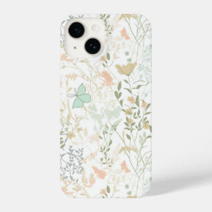 Spring Time Floral Pattern 01 - iPhone Case iPhone 14 Hülle