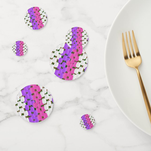 Spring Tulip Field Konfetti (Gruppe)