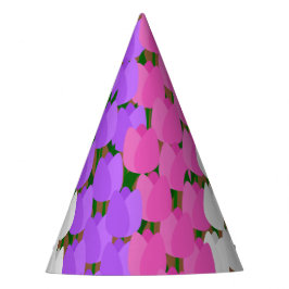 Spring Tulip Field Partyhütchen