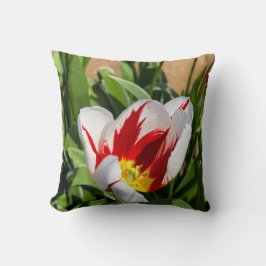 Spring Tulip Throw Kissen